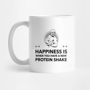 Ghandi Happiness Protein Shake Quote - Premier Protein Shake Powder Atkins Protein Shakes Mug